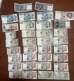 Lotto Lire + Serie XF 1000 lire e AA 2000 Lire