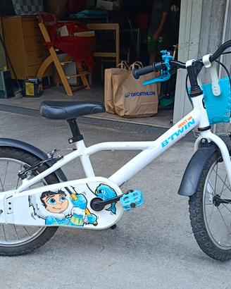 bici BTWIN 16 pollici