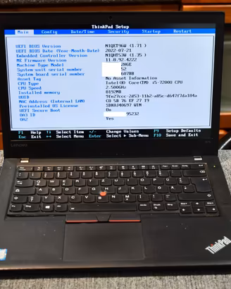 pc portatile 14 Lenovo Thinkpad t470 14" no ssd