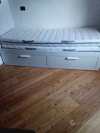 Letto ikea bianco apribile