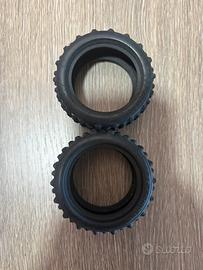 Coppia di gomme  74x35 buggy / traggy 1/14 1/16