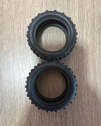 Coppia di gomme  74x35 buggy / traggy 1/14 1/16