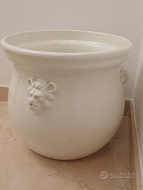 Vaso / portavaso in ceramica d'arte numerata