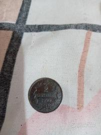 Vittorio Emanuele 2 centesimi 1906