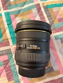 Sigma 10-20mm f/4-5.6 EX dc hsm