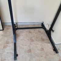 rack palestra+ porta dischi e bilanciare