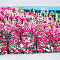 Athos Faccincani serigrafia su carta 70x100