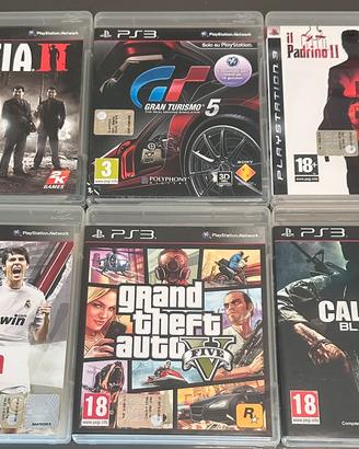 Lotto 6 giochi ps3