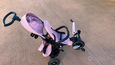 Triciclo Evolutivo Kinderkraft Easytwist Rosa