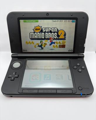 Nintendo 3DS XL rossa + New Super Mario Bros 2