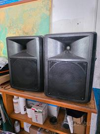coppia casse amplificate 