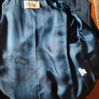 cappottone blu scuro alviero martini pura lana 