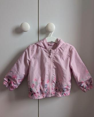 Giacca bimba impermeabile leggero