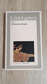 LIRICI GRECI - GARZANTI - 1983