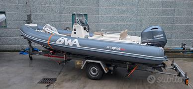 Gommone BWA 19 GTO + Yamaha 115cv a richiesta 40cv