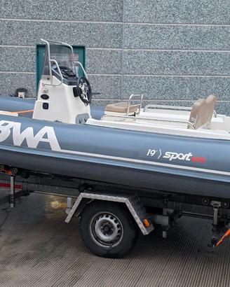 Gommone BWA 19 GTO + Yamaha 115cv a richiesta 40cv