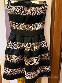 Mini abito animalier