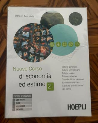 Libro ‘Nuovo corso di economia ed estimo’