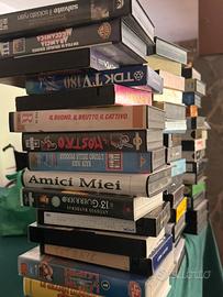 grande assortimento di film su VHS