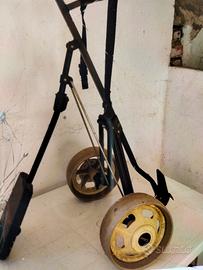 carrello portamazze da golf 