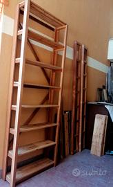 2 librerie artigianali in larice 