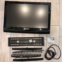 Schermo Samsung 22” e supporto Tv Meliconi S400