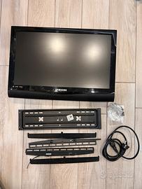 Schermo Samsung 22” e supporto Tv Meliconi S400