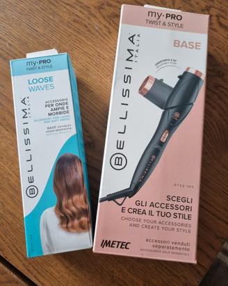 Imetec -modello Bellissim a piastra onde/capelli