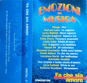musicassetta Emozioni in Musica fa che sia Amore..