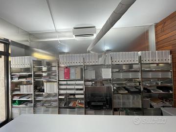 Libreria Acciaio Inox