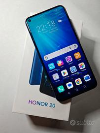 Honor 20 Blu 6Gb ram - 128GB – BATTERIA NUOVA 🔋