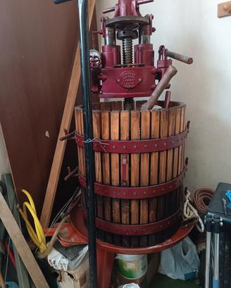 Torchio idraulico 60cm  e macinauva elettrica