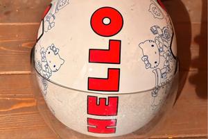 Casco Hello Kitty