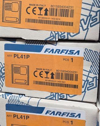 modulo telecamere con tasti farfisa 