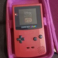 Gameboy Color Rosa + Custodia rigida