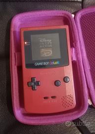 Gameboy Color Rosa + Custodia rigida