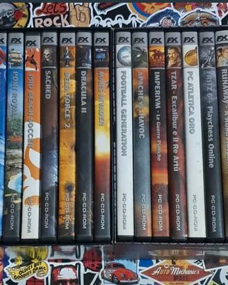 Lotto 17 Giochi PC CD-ROM FX Interactive - Retroga