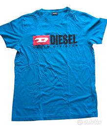 T-shirt Diesel Denim Division blu