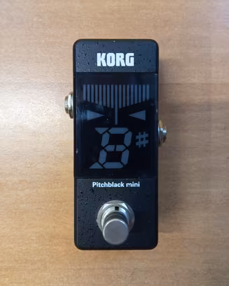 pedalino accordatore korg pitchblack 