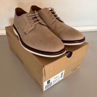 Clarks Malwood Plain Stone Nubuck 44 NON SPEDISCO