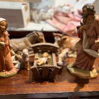 Presepe artigianale Fontanini natività 5 pz 30 cm
