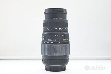 Sigma 70-300mm f/4-5.6 DG Macro per Canon EF