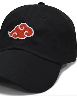 Cappello Akatsuki Naruto Nero Regolabile Anime