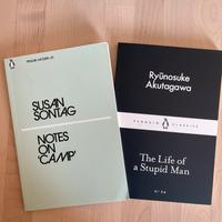 Libri brevi in inglese : Sontag e Akutagawa