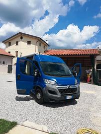 Citroen jumper camperizzato allestito moto - 2015
