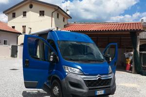Citroen jumper camperizzato allestito moto - 2015