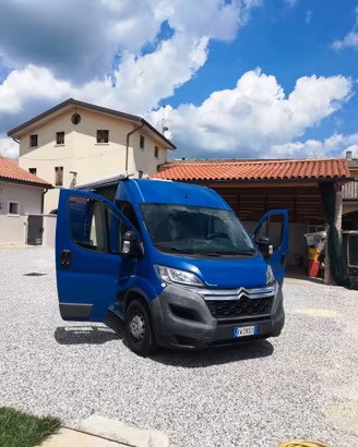 Citroen jumper camperizzato allestito moto - 2015