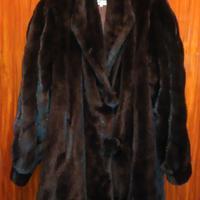 ECOPELLICCIA VISONE "DELIA FERRARI" NUOVA tg. 41 L