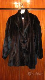 ECOPELLICCIA VISONE "DELIA FERRARI" NUOVA tg. 41 L