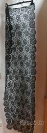 Stola/ mantilla/ sciarpa in pizzo di cotone. 